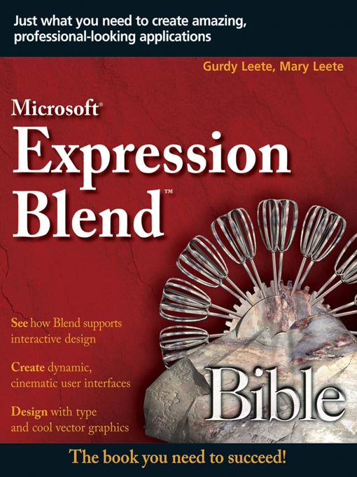 Title details for Microsoft Expression Blend Bible by Gurdy Leete - Available